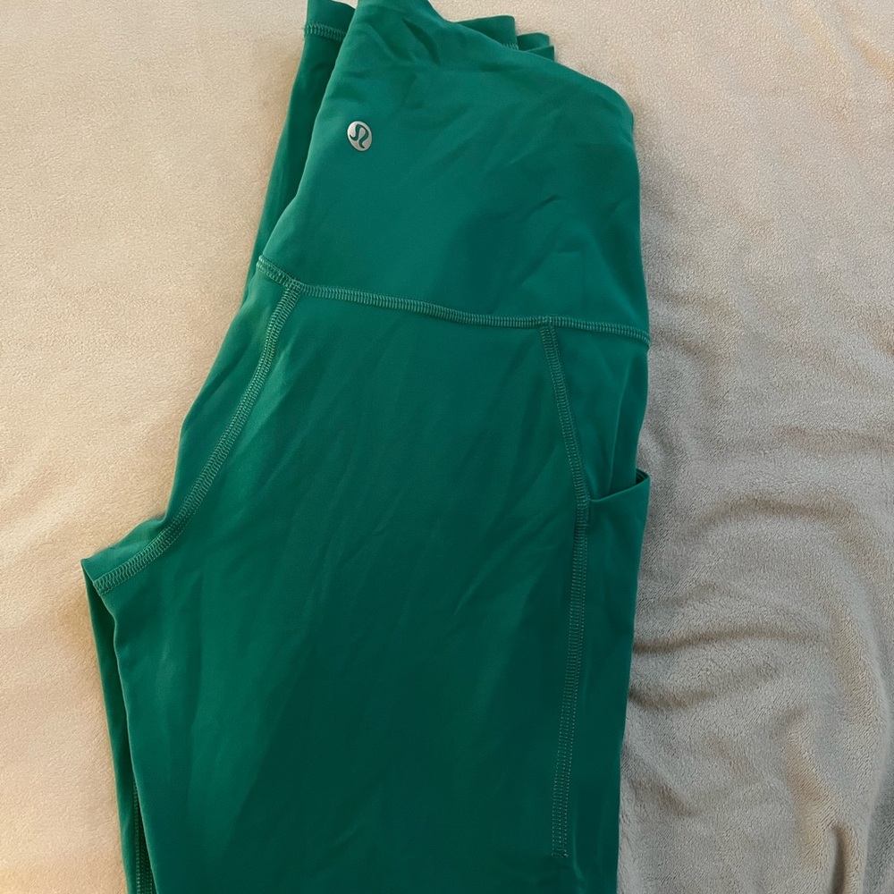 Lululemon Athletica Green Leggings